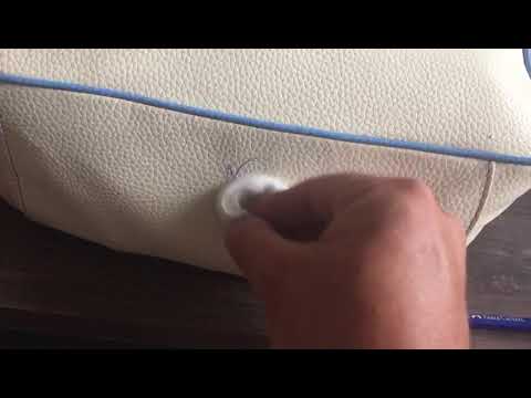 Comment retirer du stylo bille sur un canapé en cuir