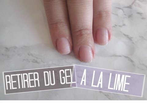 TUTO Retirer des ongles en GEL à la lime - Sans dégats | Melissa Easy Nails