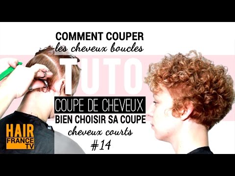 Comment couper les cheveux ondules (crepus, frises) HAIR France TV