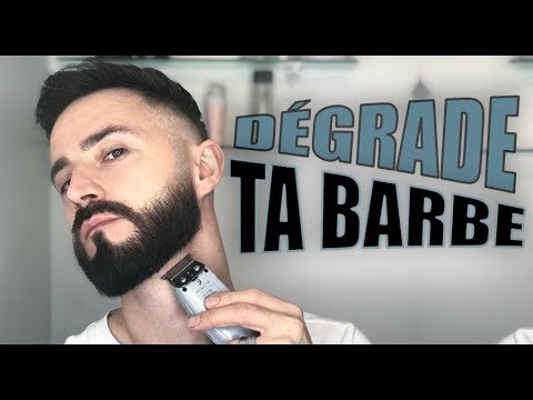 Comment tailler sa barbe en dégradé facilement