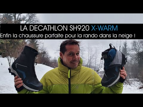 Ma recommandation chaussure de randonnée pour l'hiver : La Decathlon SH 920 X-warm.
