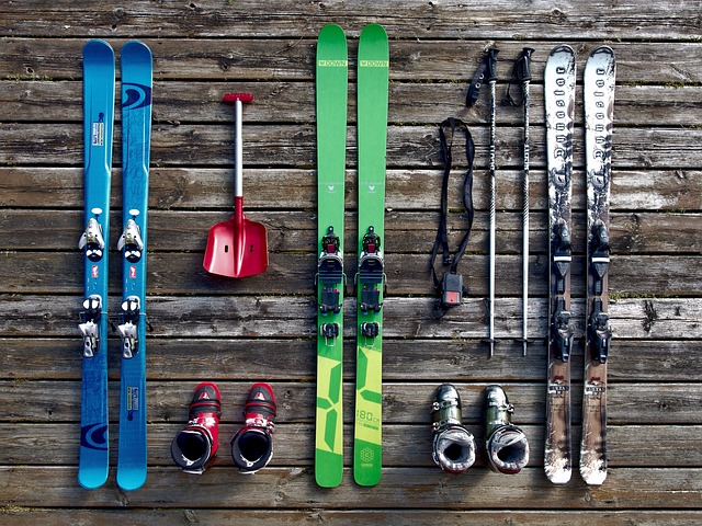 ski, équipement, le ski de randonnée