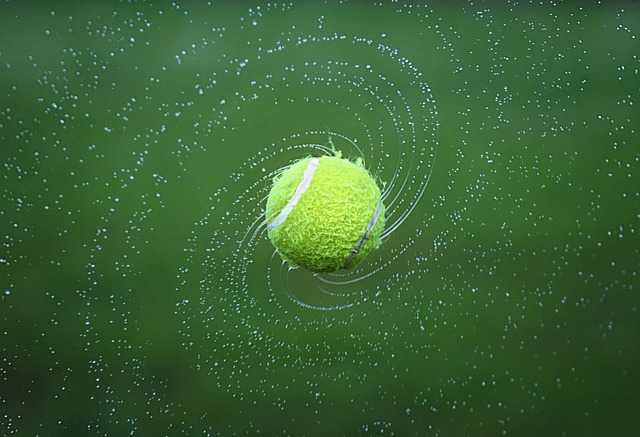 tennis, balle de tennis, tour